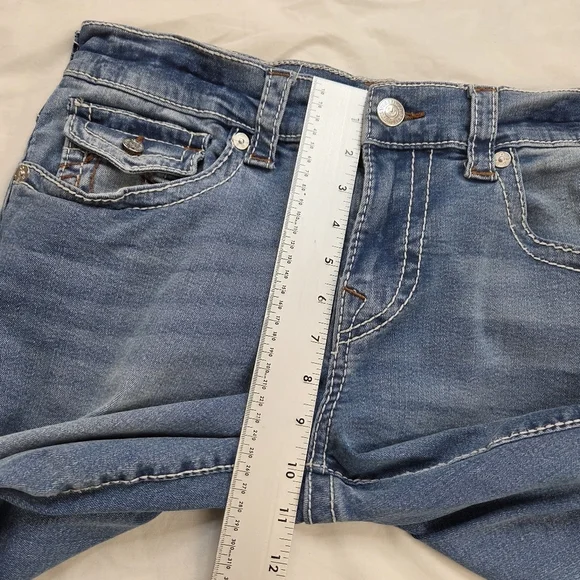 True Religion Men’s Geno Relaxed Slim Jeans Size 32 - Picture 7 of 12